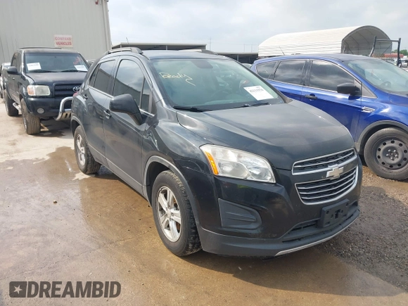 2016 Chevrolet Trax LT with VIN KL7CJLSB3GB668848, listed as a IAAI auction lot 42111976 with 44,363 mi miles and . Bid and sale history available at DreamBid. Image 1.