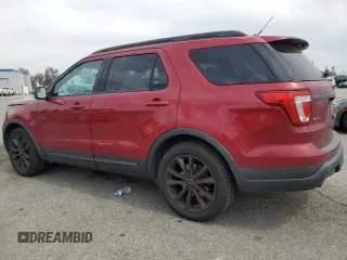 2018 Ford Explorer XLT with VIN 1FM5K8D83JGC94481, listed as a Copart auction lot 53166645 with 60,043 mi miles and Salvage Title. Bid and sale history available at carsss.com. Image 2.