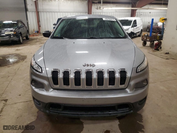2014 Jeep Cherokee Sport with VIN 1C4PJMAB8EW173336, listed as a Copart auction lot 46436475 with 78,833 mi miles and Clean Title. Bid and sale history available at carsss.com. Image 5.