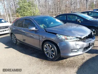 2015 Honda Accord Sedan EX-L with VIN 1HGCR3F82FA031708, listed as a IAAI auction lot 41223504 with 91,559 mi miles. Bid and sale history available at carsss.com. Image 1.