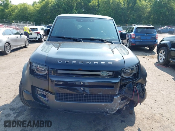 2023 Land Rover Defender with VIN SALEW6EE6P2161939, listed as a IAAI auction lot 42621426 with 33,333 mi miles and . Bid and sale history available at DreamBid. Image 12.