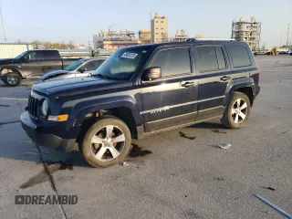 2017 Jeep Patriot High Altitude with VIN 1C4NJPFA8HD169330, listed as a Copart auction lot 49083125 with 154,884 mi miles and Salvage Title. Bid and sale history available at carsss.com. Image 1.
