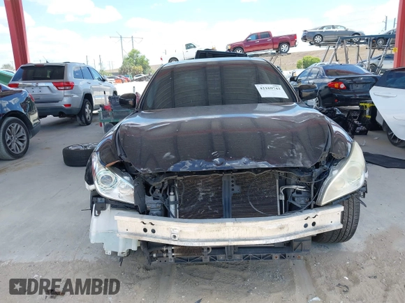 2012 Infiniti M with VIN JN1BY1AP1CM335867, listed as a IAAI auction lot 42169743 with 148,650 mi miles and . Bid and sale history available at DreamBid. Image 6.