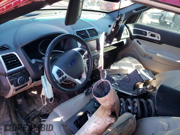 2015 Ford Explorer Limited with VIN 1FM5K7F85FGC38086, listed as a Copart auction lot 45578755 with Not Provided miles and Salvage Title. Bid and sale history available at carsss.com. Image 8.