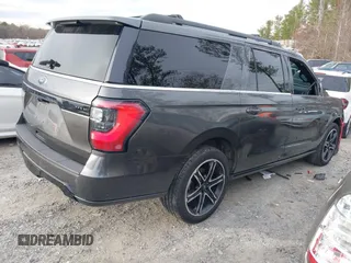 2019 Ford Expedition Max Limited with VIN 1FMJK2AT3KEA64957, listed as a IAAI auction lot 41034934 with 62,199 mi miles and . Bid and sale history available at DreamBid. Image 4.