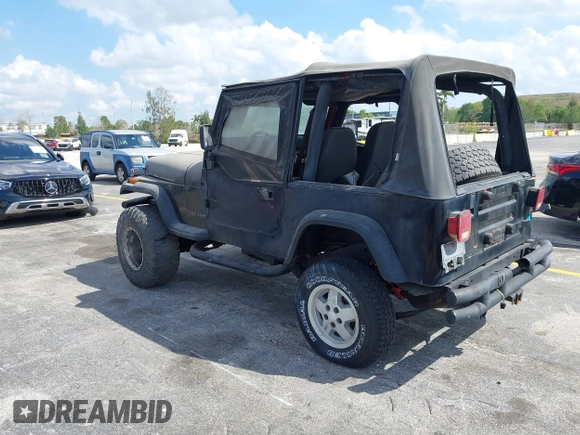 1994 Jeep Wrangler S with VIN 1J4FY19P7RP418580, listed as a IAAI auction lot 41899026 with 196,430 mi miles. Bid and sale history available at carsss.com. Image 3.