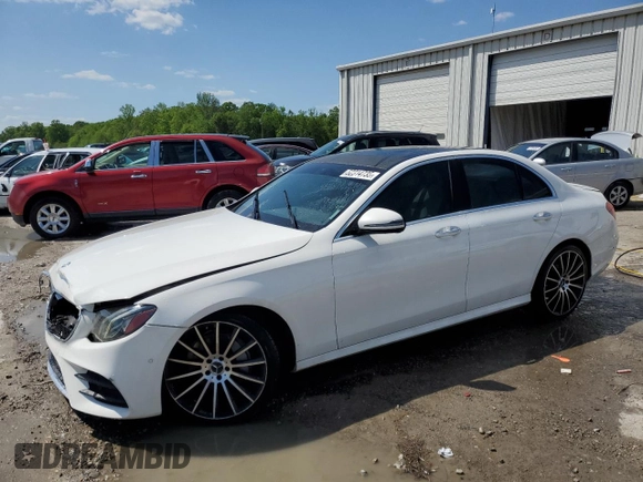 2017 Mercedes-Benz E 300 Luxury with VIN WDDZF4JB3HA074523, listed as a Copart auction lot 52314735 with 130,619 mi miles and Salvage Title. Bid and sale history available at DreamBid. Image 1.