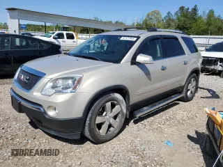 2012 GMC Acadia SLT1 z VIN 1GKKRRED0CJ173373, wystawiony jako Copart lot #52121945 z przebiegiem 126 417 mil mil oraz Szkoda całkowita • Salvage title. Historia ofert i sprzedaży dostępna na DreamBid. Obrazek 1.