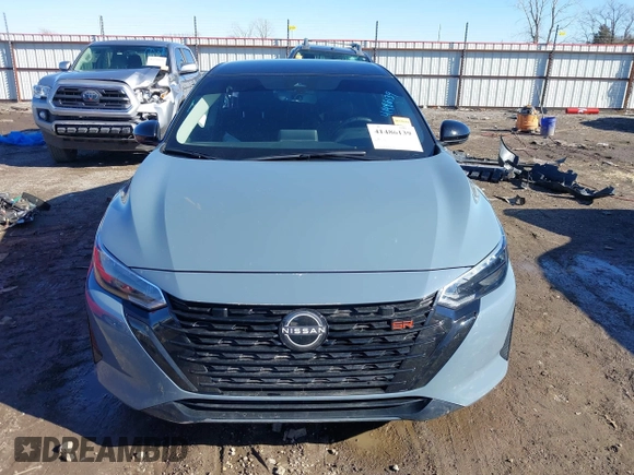 2024 Nissan Sentra SR with VIN 3N1AB8DV6RY207470, listed as a IAAI auction lot 41486139 with 13,835 mi miles and . Bid and sale history available at DreamBid. Image 12.