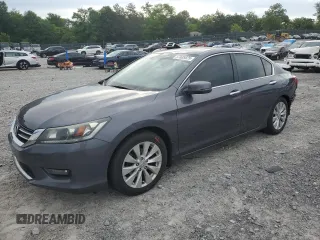2015 Honda Accord EX-L with VIN 1HGCR2F87FA145780, listed as a Copart auction lot 57635825 with 161,003 mi miles and Clean title. Bid and sale history available at DreamBid. Image 1.