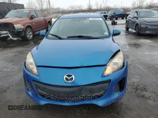 2013 Mazda 3 GX with VIN JM1BL1KF9D1834534, listed as a Copart auction lot 46580245 with 138,273 mi miles and Salvage Title. Bid and sale history available at carsss.com. Image 5.