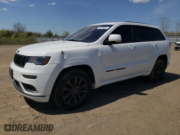 2018 Jeep Grand Cherokee High Altitude with VIN 1C4RJFCM1JC478482, listed as a Copart auction lot 53079025 with 113,605 mi miles and Salvage title. Bid and sale history available at DreamBid. Image 1.