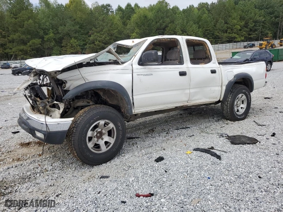 2001 Toyota Tacoma PreRunner with VIN 5TEGN92N21Z869360, listed as a Copart auction lot 44227335 with 0 mi miles and Non Repairable. Bid and sale history available at carsss.com. Image 1.