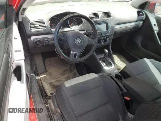 2012 Volkswagen Golf TDI w/Sunroof & Nav with VIN WVWBM7AJ4CW075072, listed as a Copart auction lot 53753015 with 157,045 mi miles and Salvage title. Bid and sale history available at DreamBid. Image 8.