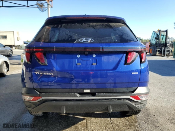 2024 Hyundai Tucson SEL with VIN 5NMJBCDE6RH349974, listed as a Copart auction lot 49681485 with 27,740 mi miles and Non Repairable. Bid and sale history available at carsss.com. Image 6.