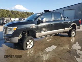 2017 Nissan Titan XD SV with VIN 1N6BA1F49HN550363, listed as a Copart auction lot 77453334 with 120,040 mi miles and Clean Title. Bid and sale history available at carsss.com. Image 1.