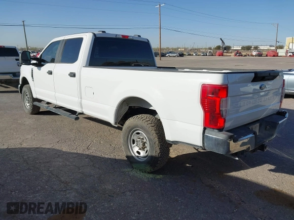 2021 Ford Super Duty F-250 SRW XL with VIN 1FT7W2B67MEC26961, listed as a IAAI auction lot 41855844 with 199,928 mi miles. Bid and sale history available at carsss.com. Image 3.