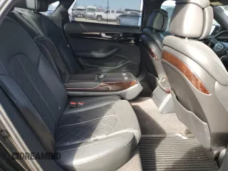2017 Audi A8 Sport with VIN WAU43AFD5HN015873, listed as a Copart auction lot 87588055 with 122,351 mi miles and Salvage title. Bid and sale history available at DreamBid. Image 10.