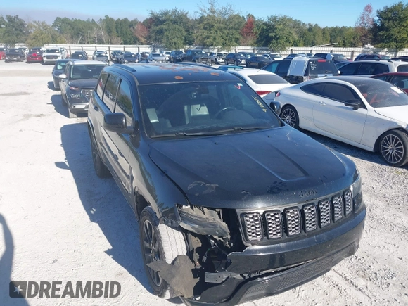 2018 Jeep Grand Cherokee Laredo E with VIN 1C4RJEAG0JC168721, listed as a IAAI auction lot 41162675 with 191,820 mi miles. Bid and sale history available at carsss.com. Image 6.