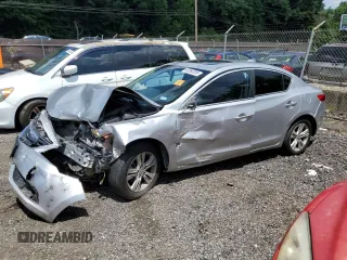 2013 Acura ILX with VIN 19VDE1F38DE018052, listed as a Copart auction lot 64368285 with Not provided miles and Salvage title. Bid and sale history available at DreamBid. Image 1.