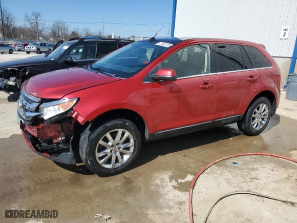 2012 Ford Edge Limited with VIN 2FMDK4KC0CBA79131, listed as a Copart auction lot 47680155 with 216,529 mi miles and Salvage Title. Bid and sale history available at carsss.com. Image 1.