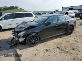 2007 Lexus IS 250 with VIN JTHCK262372012345, listed as a Copart auction lot 59538295 with 170,955 mi miles and Non repairable. Bid and sale history available at DreamBid. Image 1.