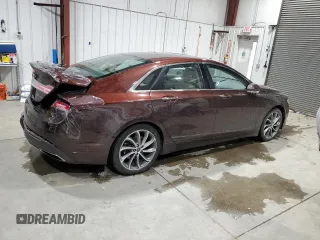 2019 Lincoln MKZ Reserve I with VIN 3LN6L5D99KR602451, listed as a Copart auction lot 42336735 with 50,341 mi miles and Salvage Title. Bid and sale history available at DreamBid. Image 3.