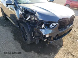 2020 BMW X5 M50i with VIN 5UXJU4C09LLE45708, listed as a Copart auction lot 58155442 with Not Provided miles. Bid and sale history available at carsss.com. Image 9.