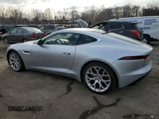 2018 Jaguar F-Type with VIN SAJDD1JV1JCK49348, listed as a Copart auction lot 47251675 with 49,771 mi miles and Salvage Title. Bid and sale history available at DreamBid. Image 2.