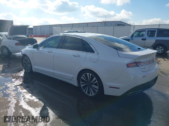 2017 Lincoln MKZ Reserve with VIN 3LN6L5FCXHR611273, listed as a IAAI auction lot 41794752 with 74,652 mi miles and . Bid and sale history available at DreamBid. Image 3.