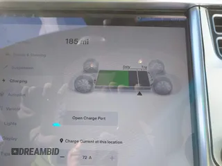 2017 Tesla Model S 100D with VIN 5YJSA1E20HF229362, listed as a IAAI auction lot 41698083 with 75,737 mi miles. Bid and sale history available at carsss.com. Image 17.