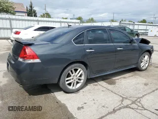 2014 Chevrolet Impala LTZ with VIN 2G1WC5E38E1130730, listed as a Copart auction lot 55465505 with 202,778 mi miles and Salvage title. Bid and sale history available at DreamBid. Image 3.