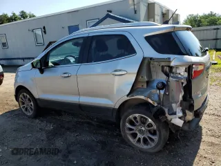 2019 Ford EcoSport Titanium with VIN MAJ6S3KL5KC277683, listed as a Copart auction lot 62121494 with 52,317 mi miles and Salvage Title. Bid and sale history available at DreamBid. Image 2.