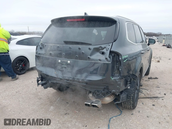 2020 Kia Telluride SX with VIN 5XYP5DHC9LG028738, listed as a IAAI auction lot 41577464 with 123,455 mi miles and . Bid and sale history available at DreamBid. Image 6.