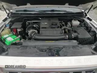 2023 Nissan Frontier SV with VIN 1N6ED1EK2PN615055, listed as a Copart auction lot 71640585 with 35,270 mi miles and Salvage title. Bid and sale history available at DreamBid. Image 15.