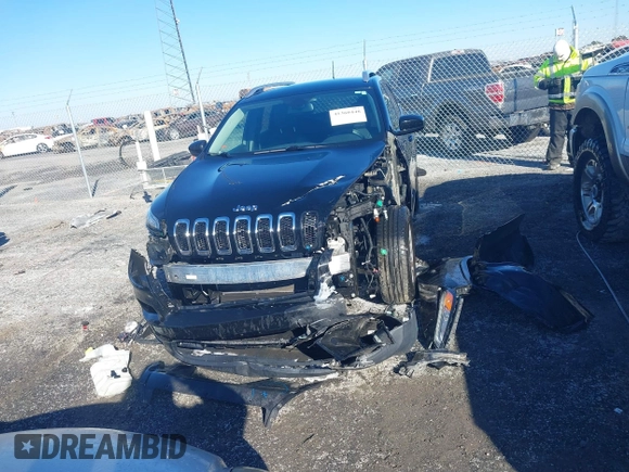 2018 Jeep Cherokee Latitude Plus with VIN 1C4PJMLB0JD507197, listed as a IAAI auction lot 41360448 with 61,877 mi miles and . Bid and sale history available at carsss.com. Image 12.