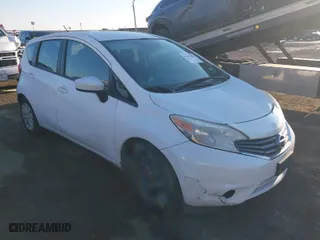 2016 Nissan Versa Note S with VIN 3N1CE2CP0GL369590, listed as a IAAI auction lot 41383343 with 122,401 mi miles. Bid and sale history available at carsss.com. Image 1.