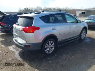 2013 Toyota RAV4 Limited with VIN 2T3DFREV1DW041490, listed as a IAAI auction lot 41757596 with 184,443 mi miles. Bid and sale history available at carsss.com. Image 4.