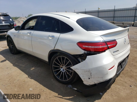 2019 Mercedes-Benz GLC with VIN WDC0J6EB0KF643940, listed as a Copart auction lot 62917773 with 59,282 mi miles. Bid and sale history available at carsss.com. Image 2.