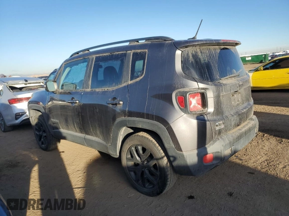 2017 Jeep Renegade Altitude with VIN ZACCJBBH3HPG45384, listed as a Copart auction lot 78952154 with 51,161 mi miles and Salvage title. Bid and sale history available at DreamBid. Image 2.