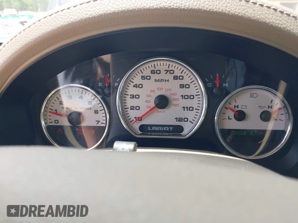 2007 Ford F-150 XLT with VIN 1FTPW14V57KC71269, listed as a IAAI auction lot 42079510 with 191,747 mi miles and . Bid and sale history available at DreamBid. Image 7.