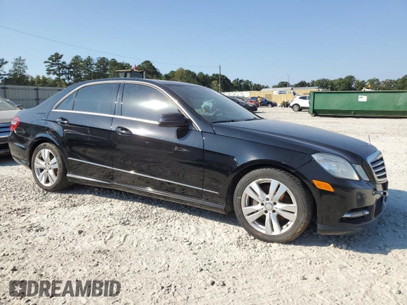 2013 Mercedes-Benz E 400 Sport with VIN WDDHF9FB8DA747401, listed as a Copart auction lot 75117584 with 235,611 mi miles and Salvage Title. Bid and sale history available at DreamBid. Image 4.