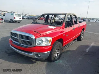 2008 Dodge Ram 1500 SLT with VIN 1D7HA18298S513409, listed as a IAAI auction lot 40988733 with 0 mi miles. Bid and sale history available at carsss.com. Image 6.