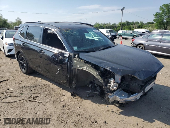 2023 Honda CR-V Sport with VIN 7FARS6H57PE032710, listed as a Copart auction lot 55254355 with 69,891 mi miles and Non Repairable. Bid and sale history available at DreamBid. Image 4.