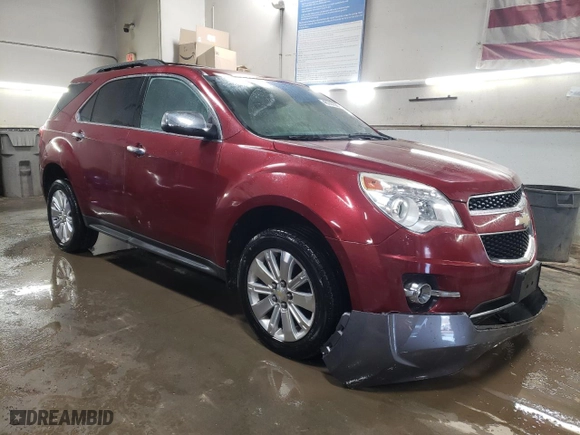 2010 Chevrolet Equinox LTZ with VIN 2CNALFEW0A6229293, listed as a Copart auction lot 48747335 with 0 mi miles and Salvage Title. Bid and sale history available at carsss.com. Image 4.