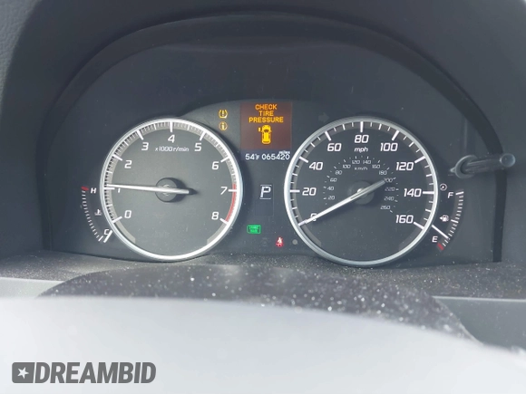 2018 Acura RDX with VIN 5J8TB4H38JL028255, listed as a IAAI auction lot 41711805 with 65,420 mi miles. Bid and sale history available at carsss.com. Image 7.