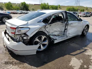 2019 Honda Accord Touring with VIN 1HGCV2F93KA018572, listed as a Copart auction lot 58381615 with 64,440 mi miles and Salvage title. Bid and sale history available at DreamBid. Image 3.