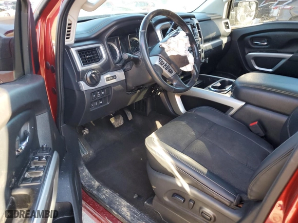 2019 Nissan Titan SV with VIN 1N6AA1E55KN520743, listed as a Copart auction lot 42918965 with 0 mi miles and Salvage Title. Bid and sale history available at carsss.com. Image 8.
