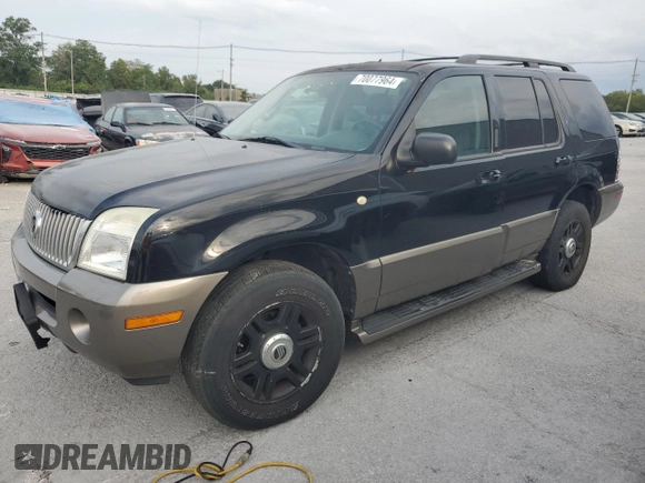 2004 Mercury Mountaineer Convenience z VIN 4M2ZU86K44ZJ39109, wystawiony jako Copart lot #70077964 z przebiegiem 188 706 mil mil oraz Nie do naprawy • Non repairable. Historia ofert i sprzedaży dostępna na DreamBid. Obrazek 1.
