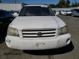 2001 Toyota Highlander z VIN JTEGD21A010017240, wystawiony jako Copart lot #58582214 z przebiegiem 219 332 mil mil oraz Szkoda całkowita • Salvage title. Historia ofert i sprzedaży dostępna na DreamBid. Obrazek 5.
